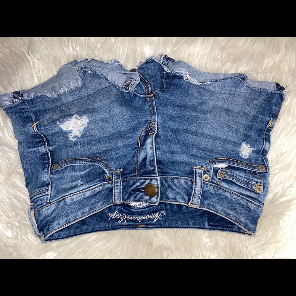 American eagle jean shorts